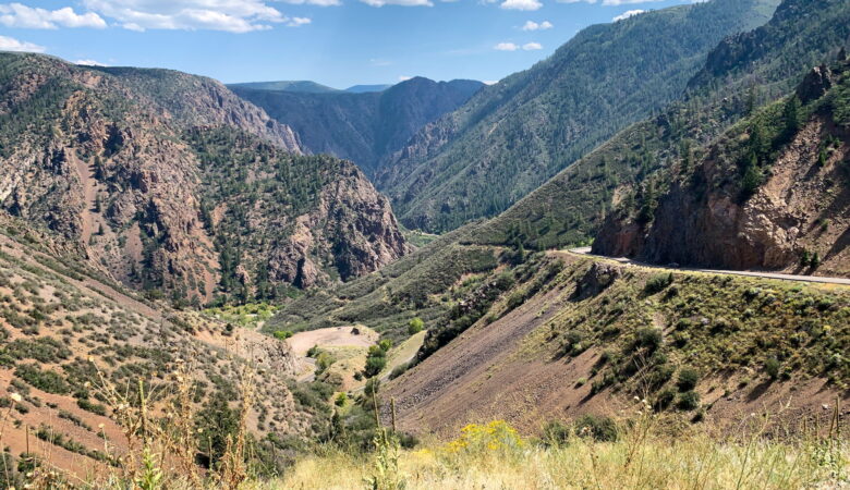 East Portal Road at Black Canyon of the Gunnison