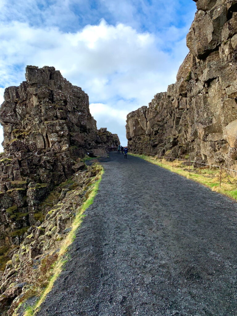 Walking Between Tectonic Plates
