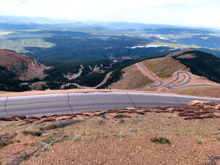 The Road up to Pike's Peak