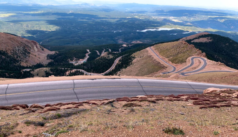 The Road up to Pike's Peak