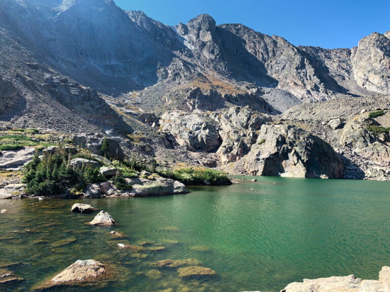 Sky Pond at Rocky Mountain National Park