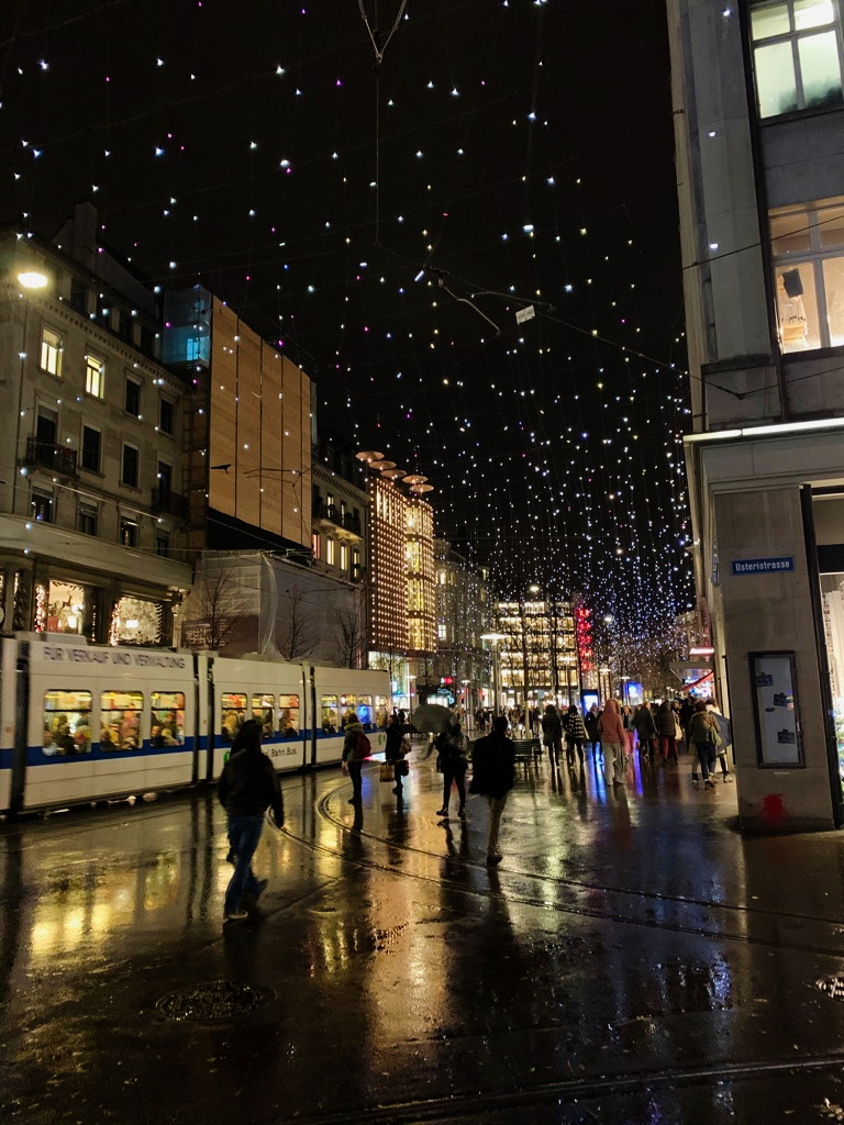 Christmas Lights in Zurich