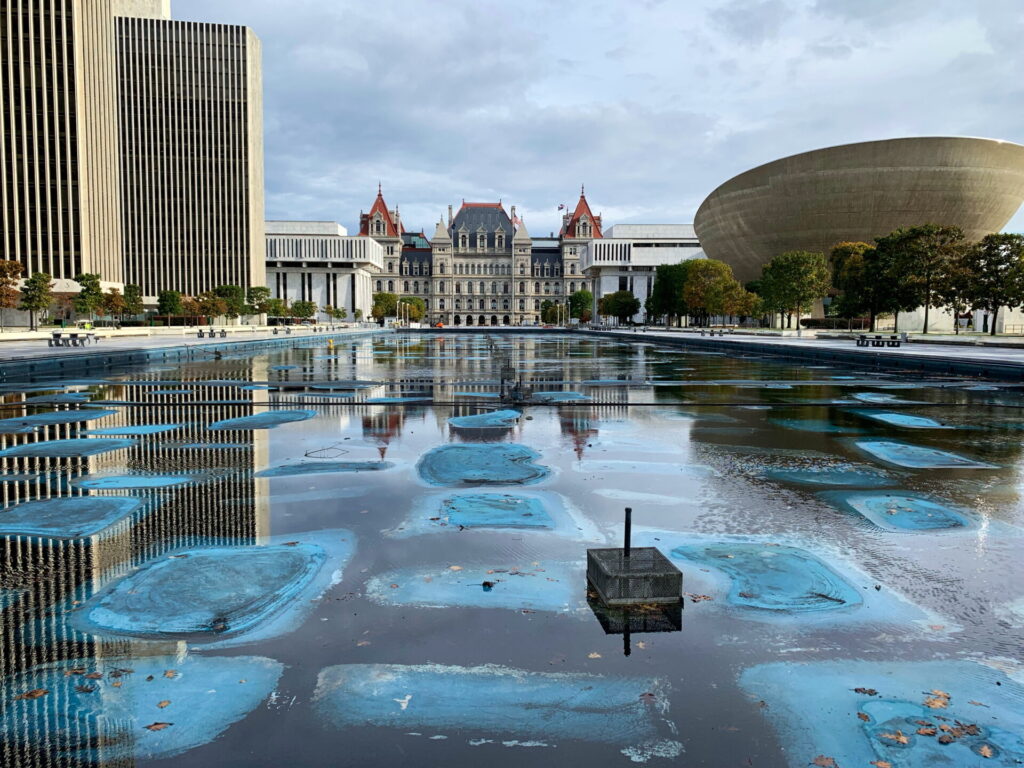 Empire State Plaza in Albany, New York