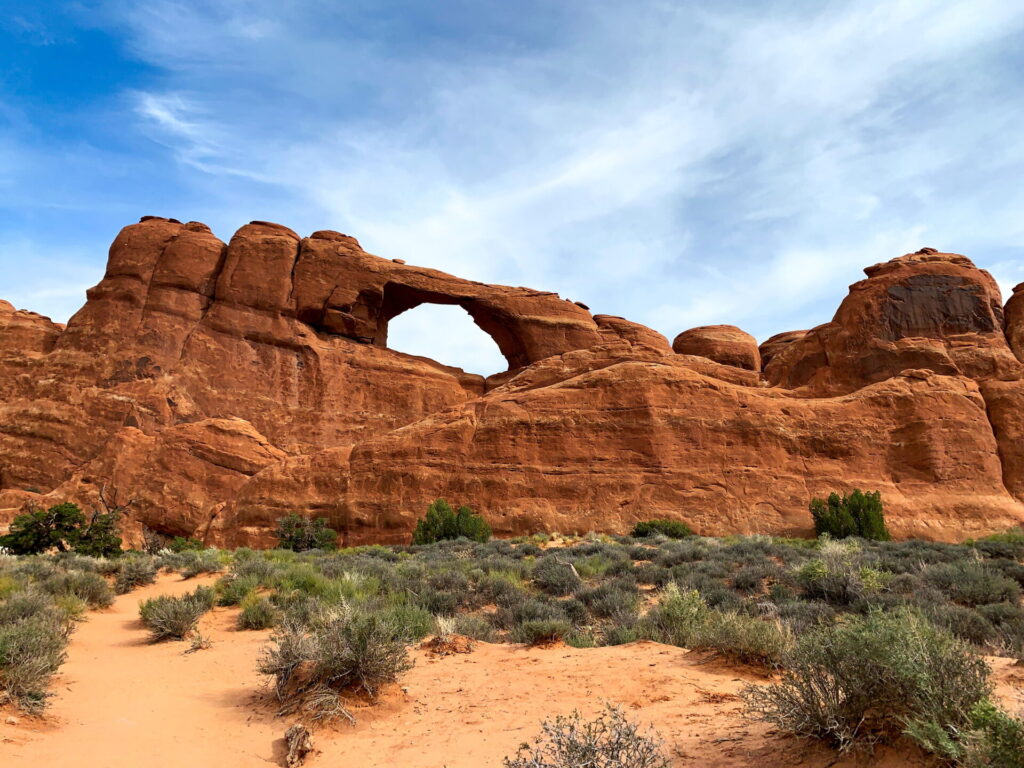Skyline Arch at Arches National Park
