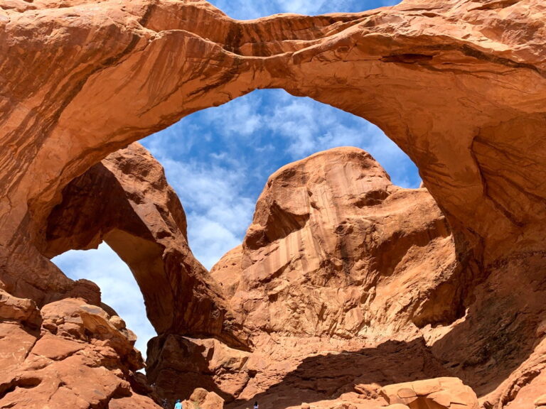 Double Arch at Arches National Park