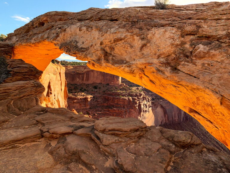 Mesa Arch at Sunrise at Canyonlands National park