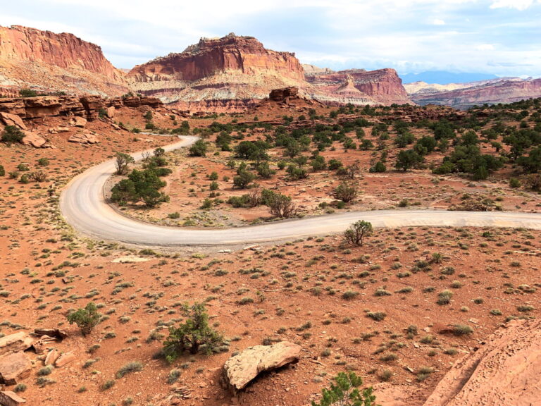 Panorama Point at Capitol Reef National Park