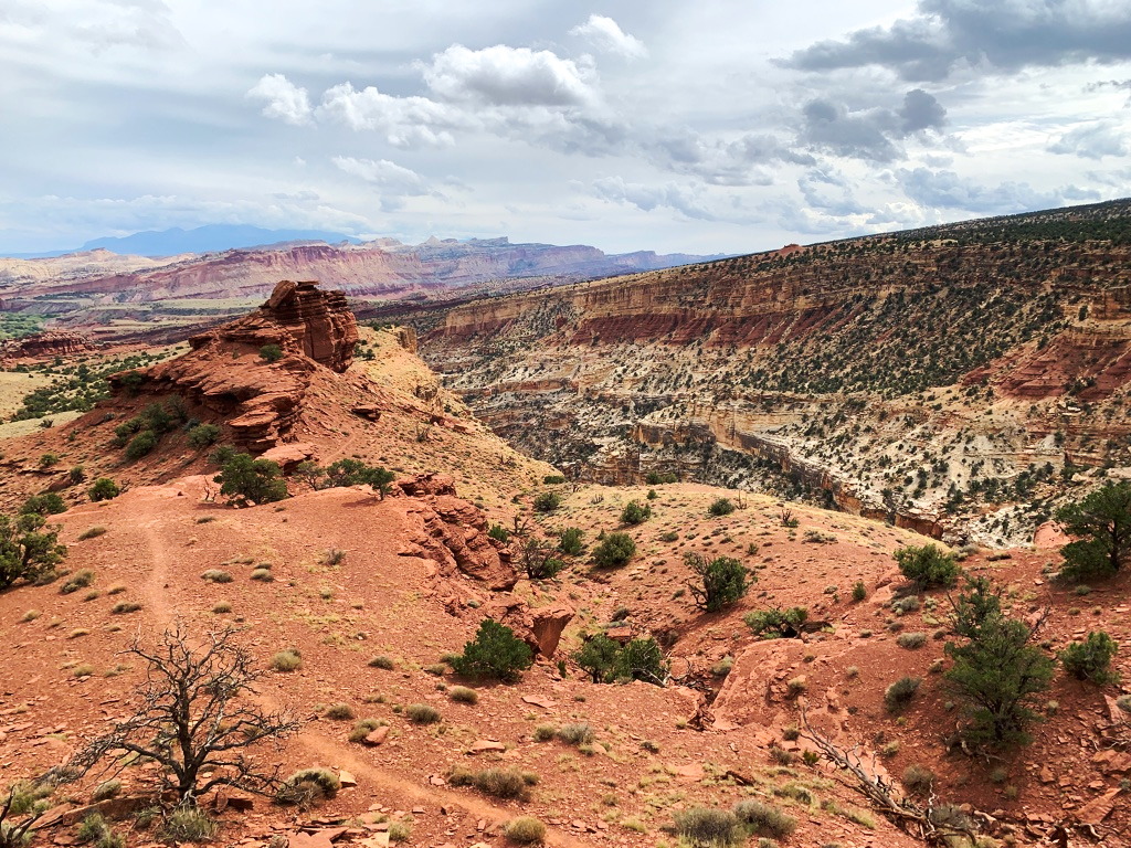 Sunset Point at Capitol Reef National Park