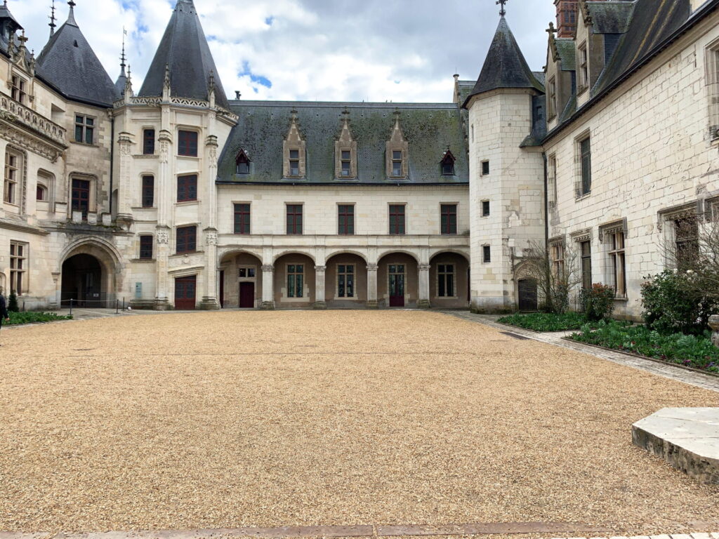 Courtyard at Chaumont-Sur-Loire