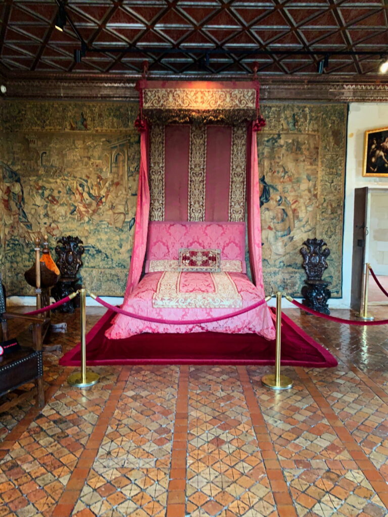 Bedroom at Chateau Chenonceau