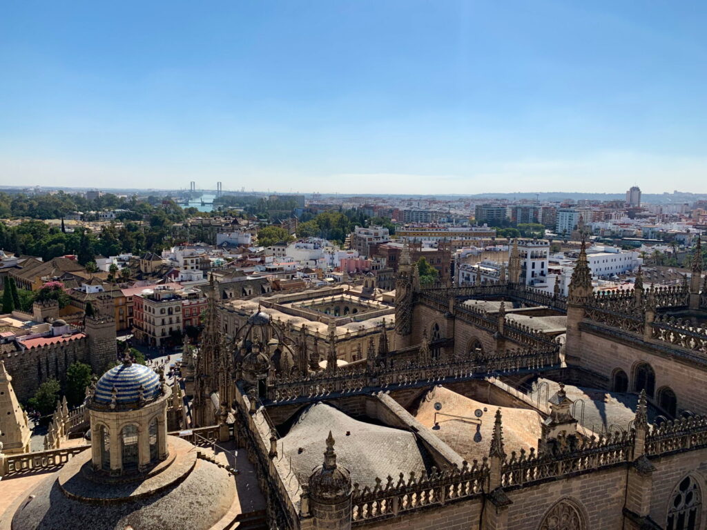 Top of Sevilla Cathedral