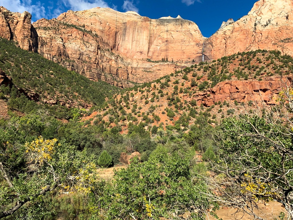 Along the Pa'Rus Trail at Zion National Park