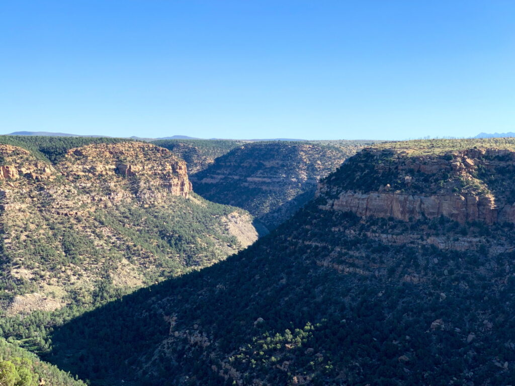 Soda Canyon Overlook Trail at Mesa Verde National Park