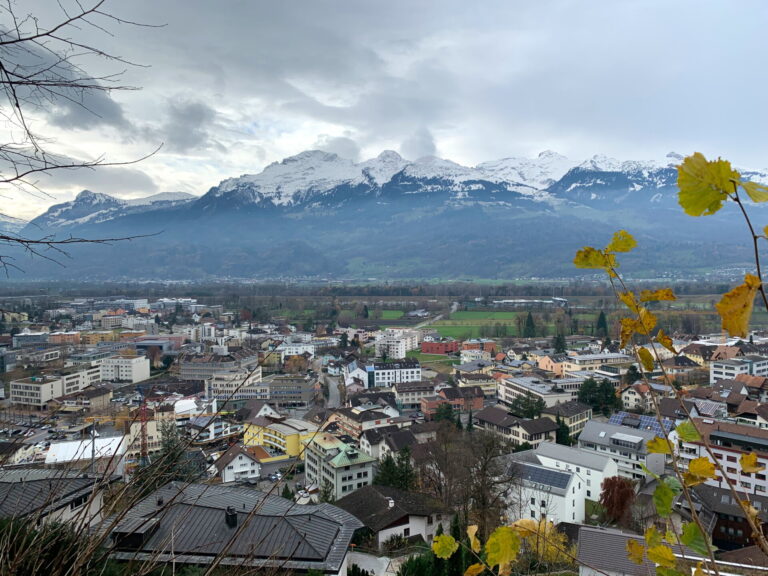 View of Vaduz