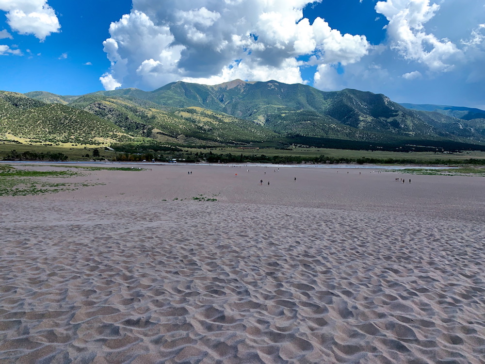 Surrounding Mountains at Great Sand Dunes