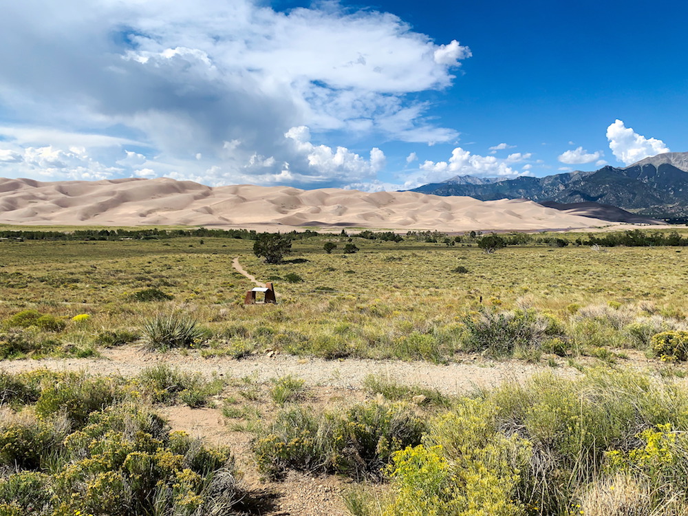 Dune field at Great Sand Dunes