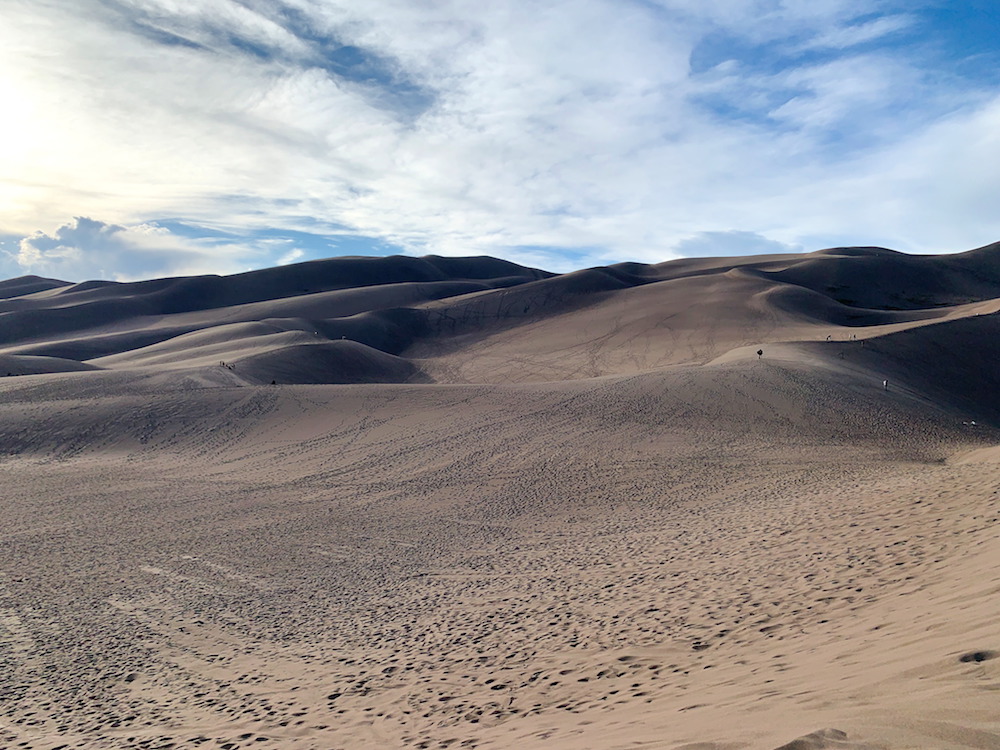 Hiking on Great Sand Dunes