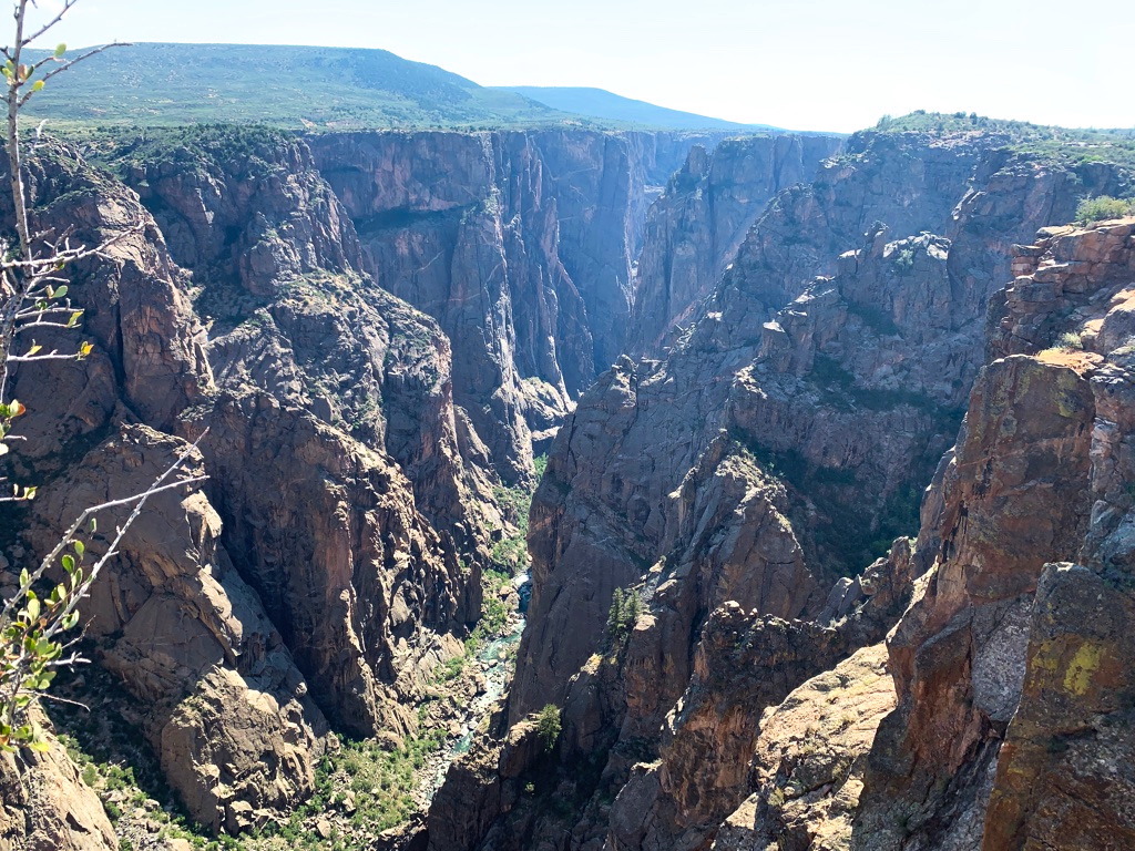 Chasm View from the North Rim of Black Canyon of the Gunnison