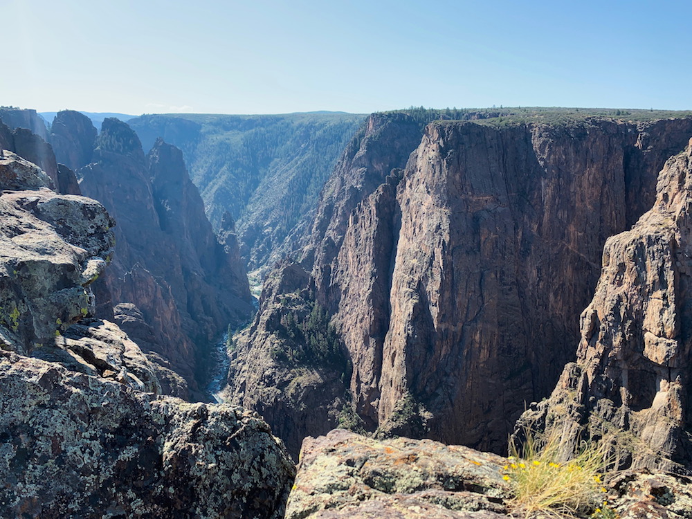 The Narrows from the north rim of Black Canyon of the Gunnison