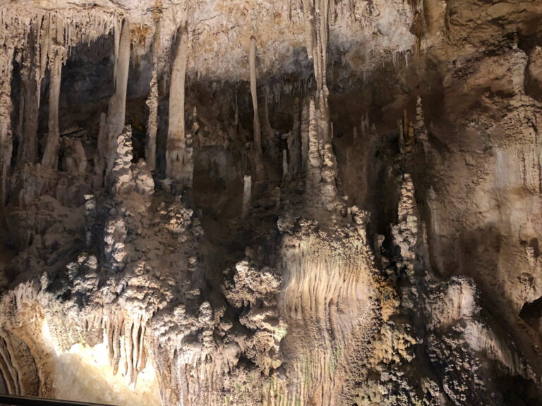 Rock formations at Carlsbad Caverns National Park