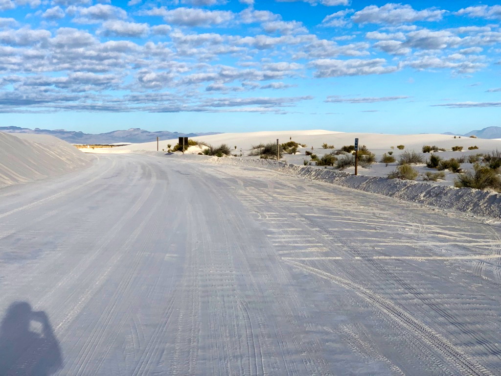 Scenic Drive at White Sands National Park