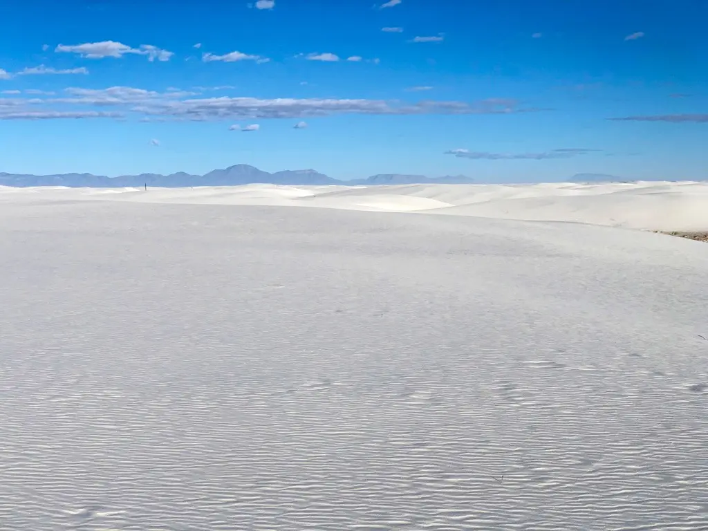 Backcountry Trail at White Sands National Park