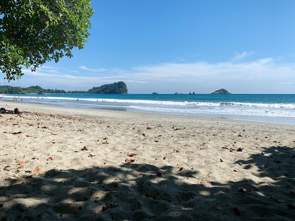 A beach in southern Costa Rica