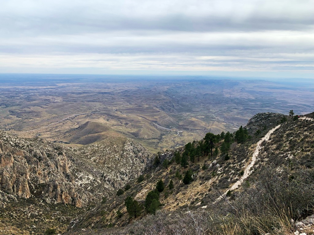 Trail to Guadalupe Peak