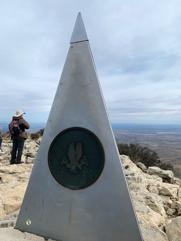Guadalupe Peak Marker
