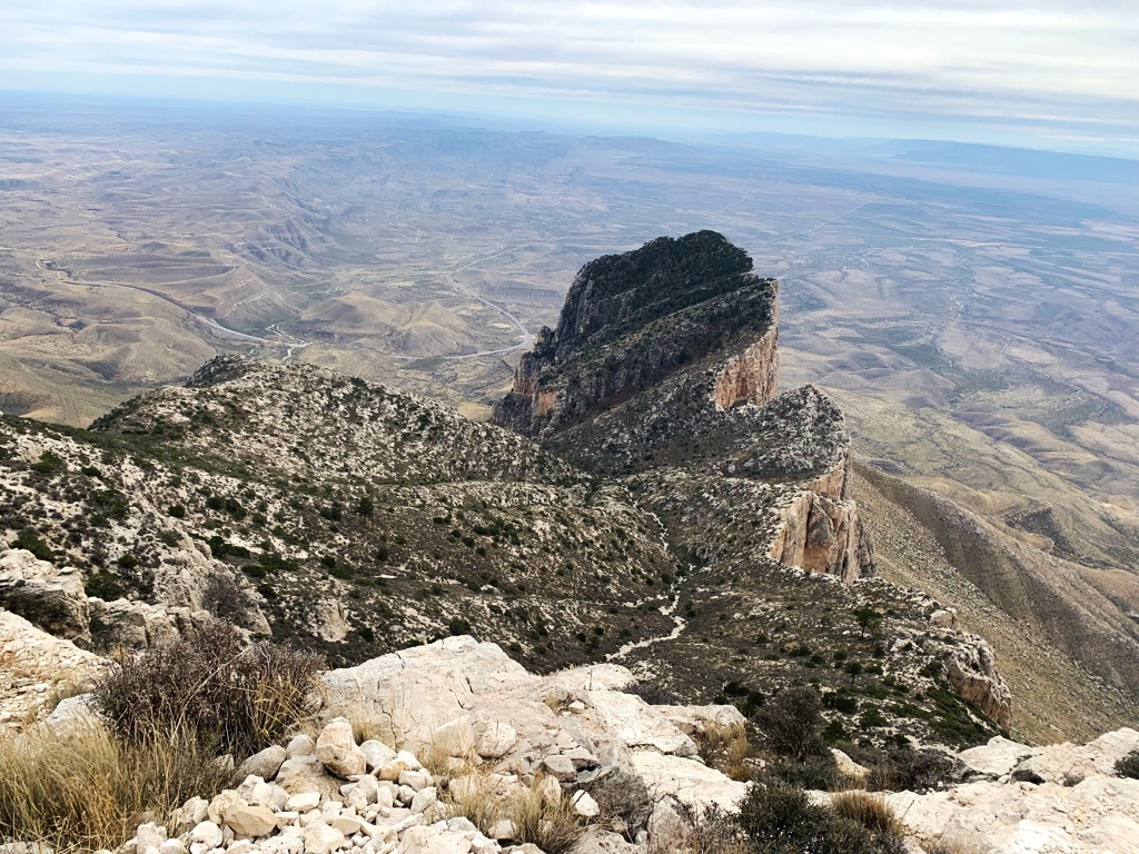 View from Guadalupe Peak