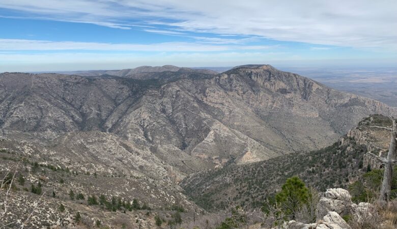 View from Guadalupe Peak
