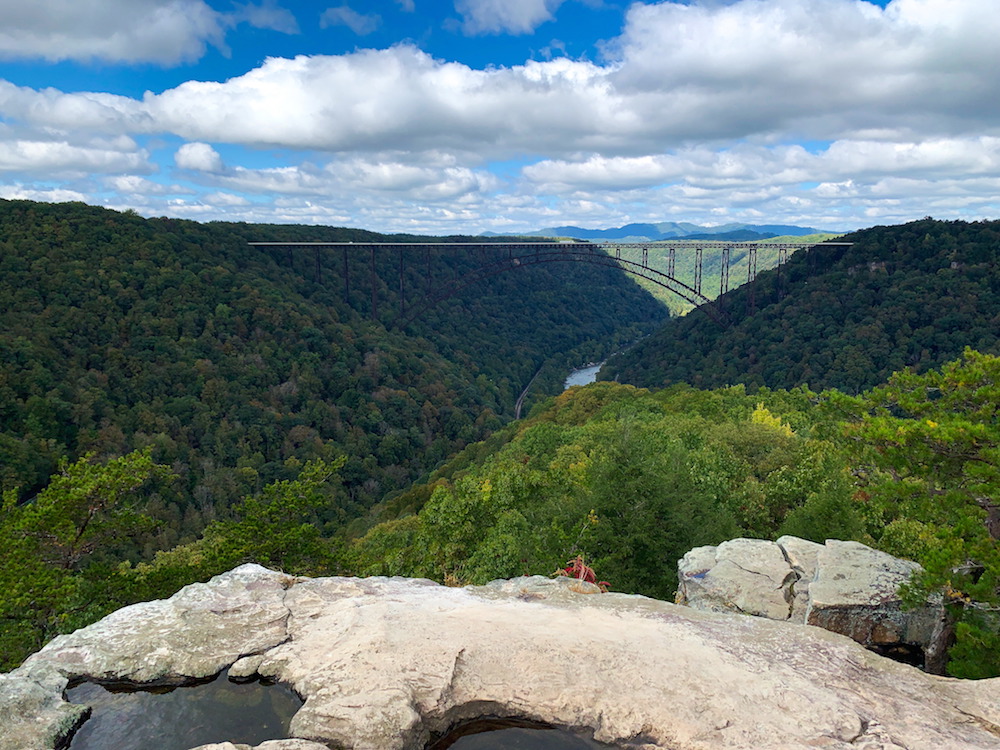 New River Gorge Bridge from the Long Point Trail