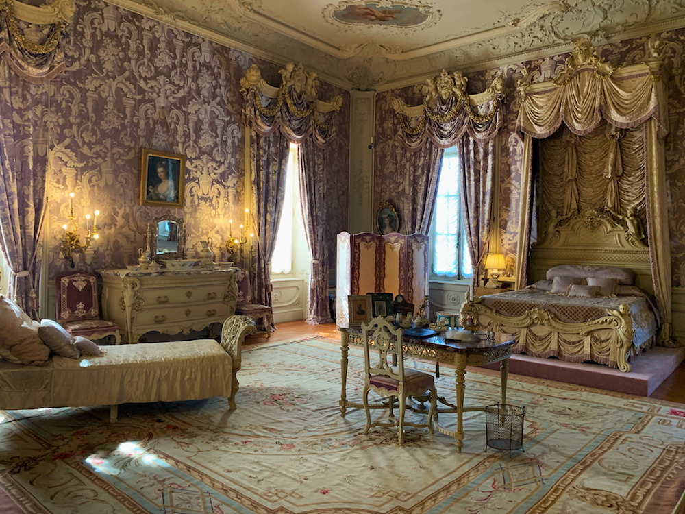 Bedroom at Marble House