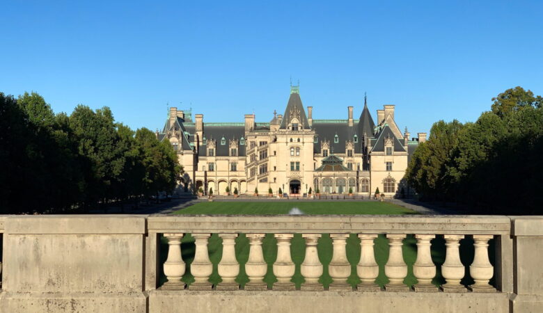 Exterior of the Biltmore Mansion