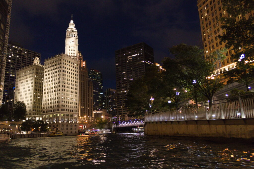 View from the Chicago River