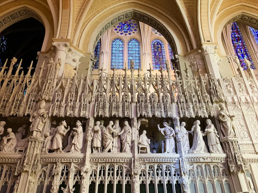 Interior of Chartres Cathedral
