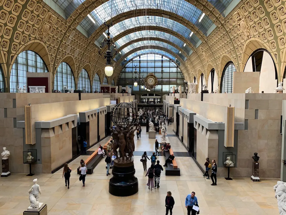 Interior of Musee d'Orsay