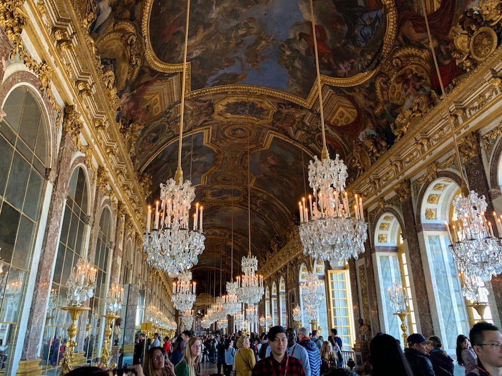 Interior of Palace of Versailles