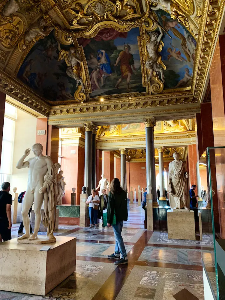 Inside the Louvre