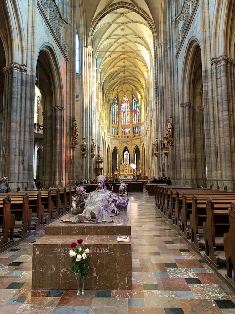 Interior of St. Vitus Cathedral