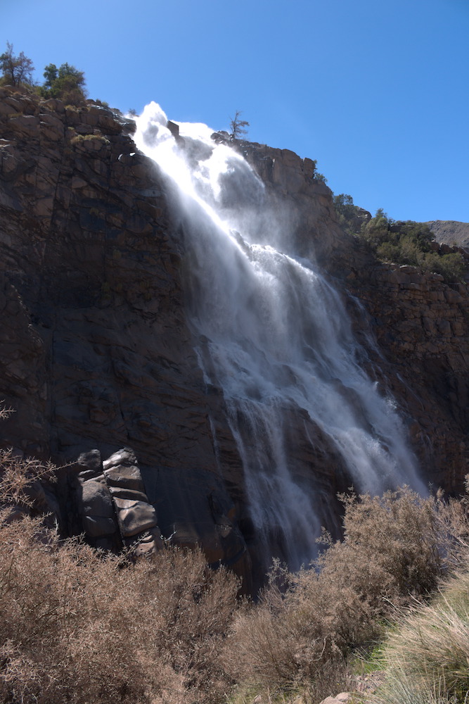 Waterfall near El Cajon del Maipo