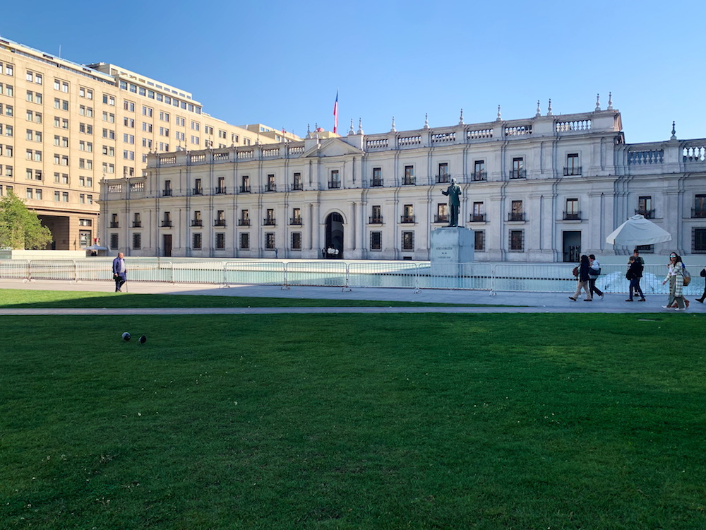 La Moneda Palace in Santiago