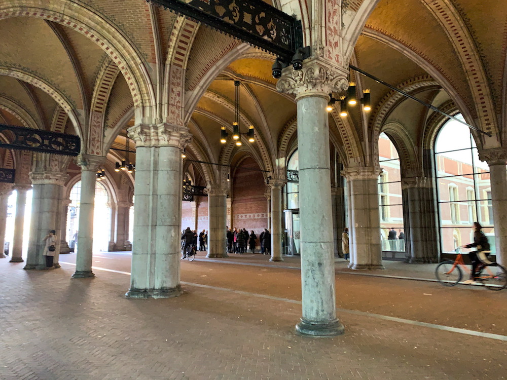 Underneath the Rijksmuseum