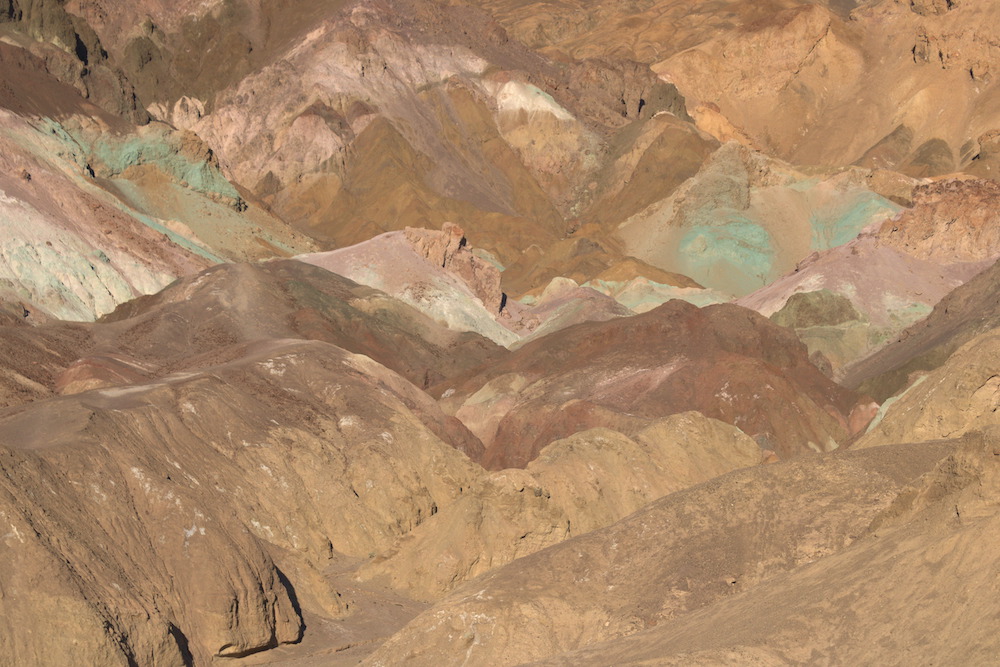 Artist's Palette along Artist's Drive in Death Valley