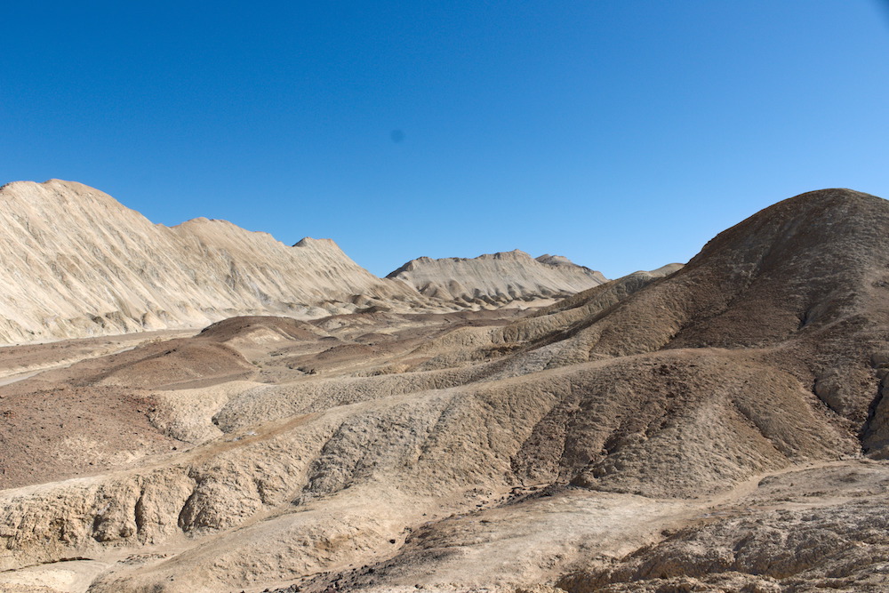 Twenty Mule Team Canyon at Death Valley