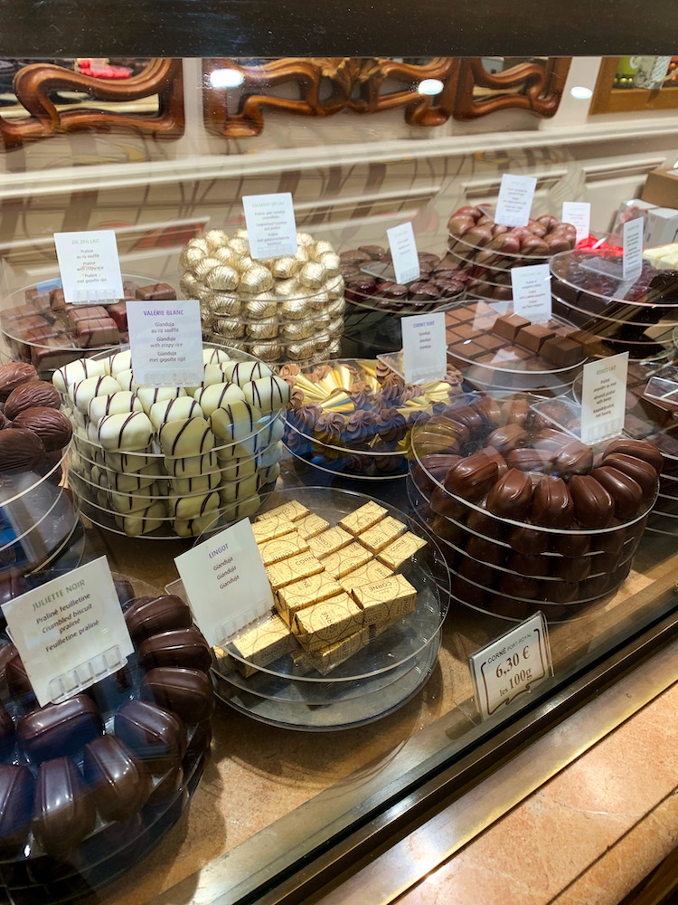 Chocolate Display in Brussels