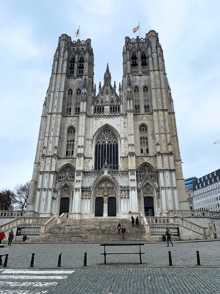 St. Mary and St. Guda Church in Brussels