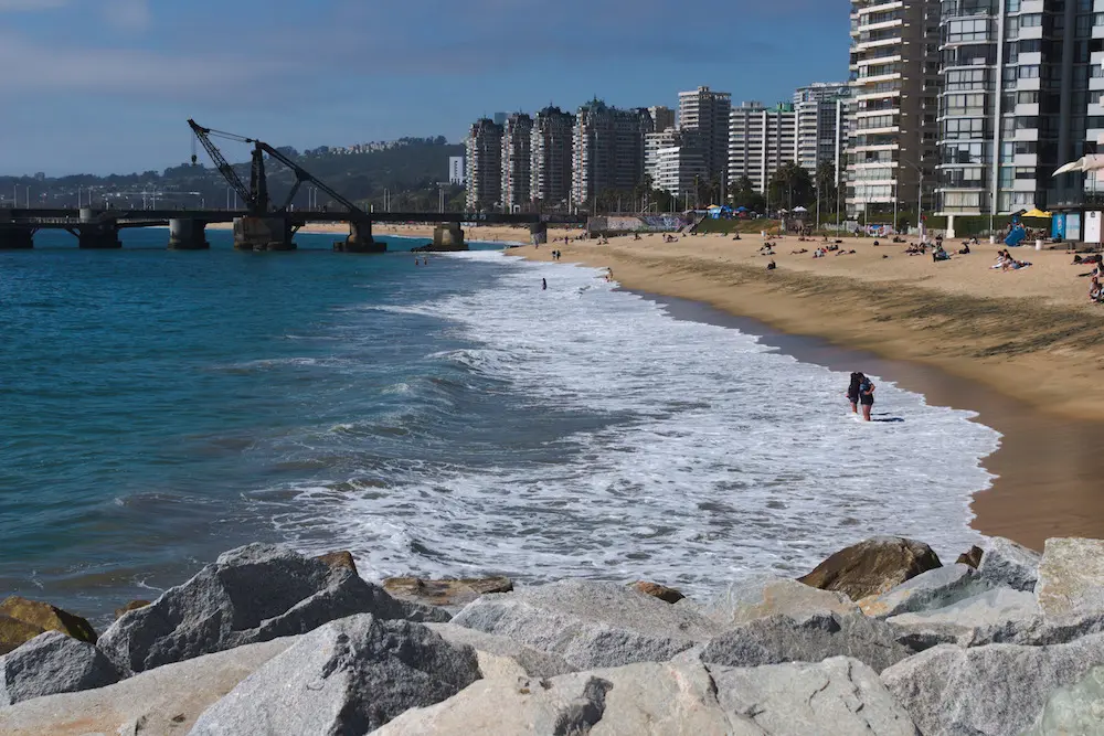 Ocean in Viña del Mar