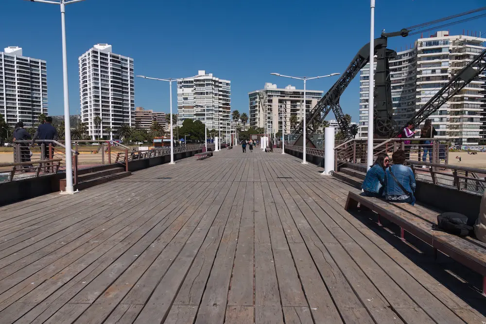 Pier in Viña del Mar