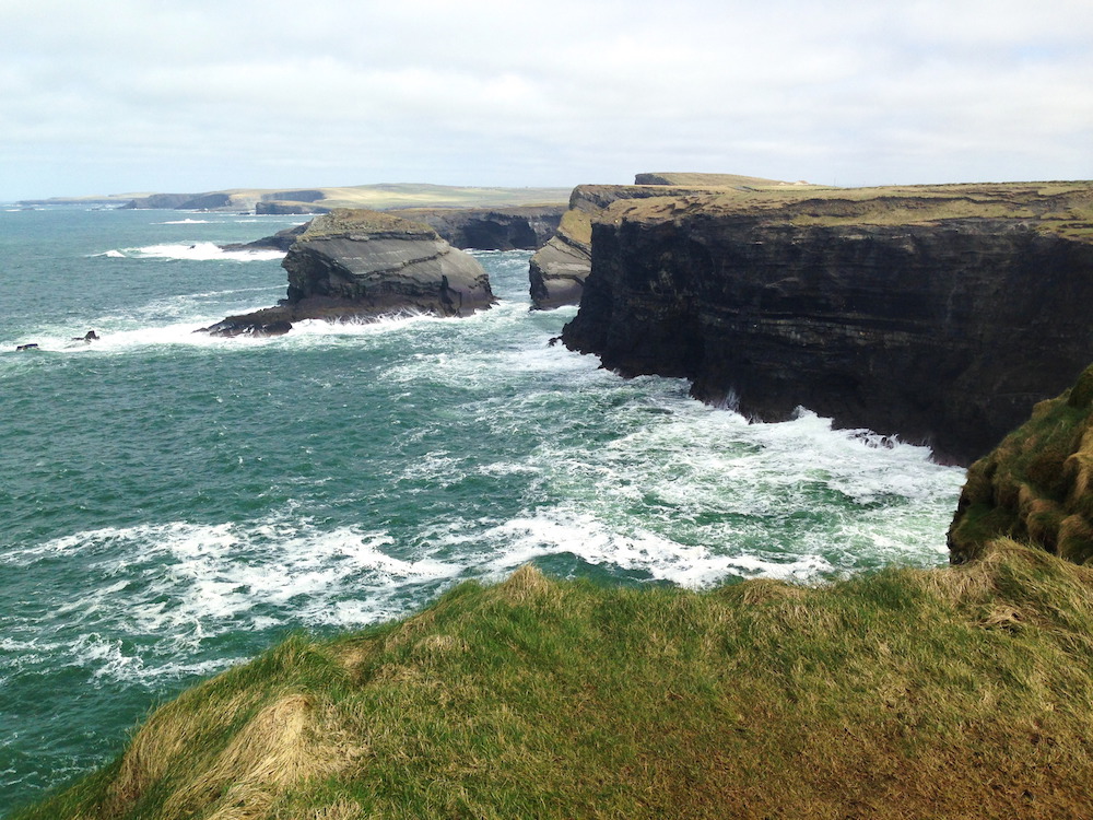 Cliffs in western County Clare